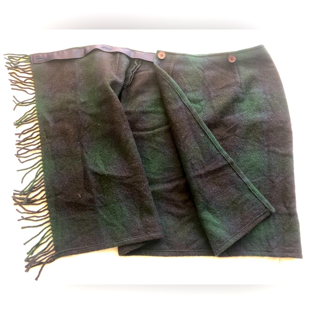 Wool Mini Wrap Skirt Eddie Bauer - 25 Inch Waist